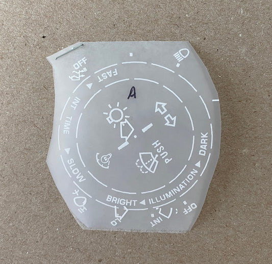 **Levin** AE86 Instrument Decal Set (As-is Kit A)