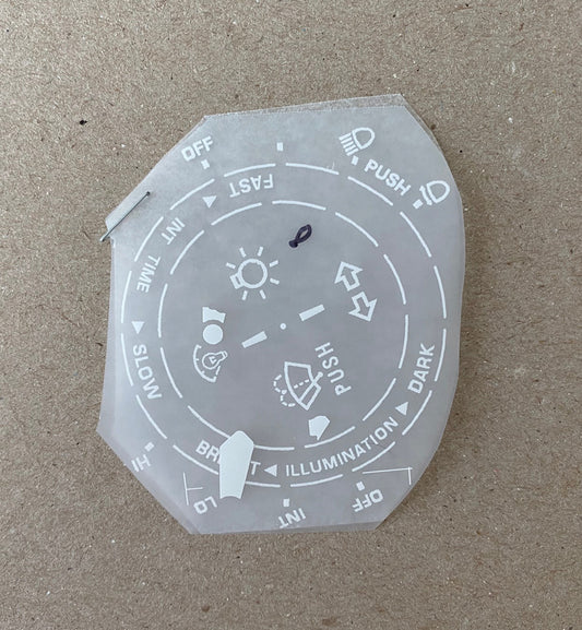 As-is AE86 Instrument Decal Kit 'D'