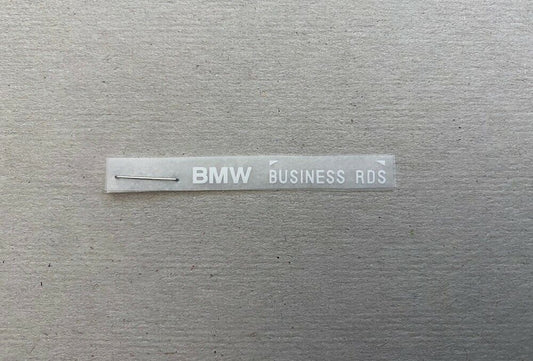Business RDS BMW Radio Decal