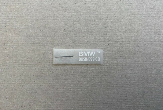 Business CD BMW Radio Decal