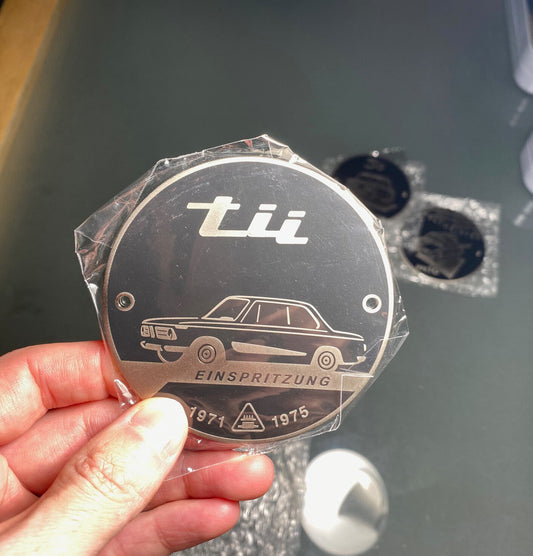 'Tii' Coffee Badge BMW 2002