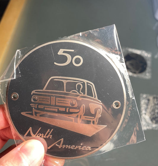 'Hymnals' Coffee Badge BMW 2002