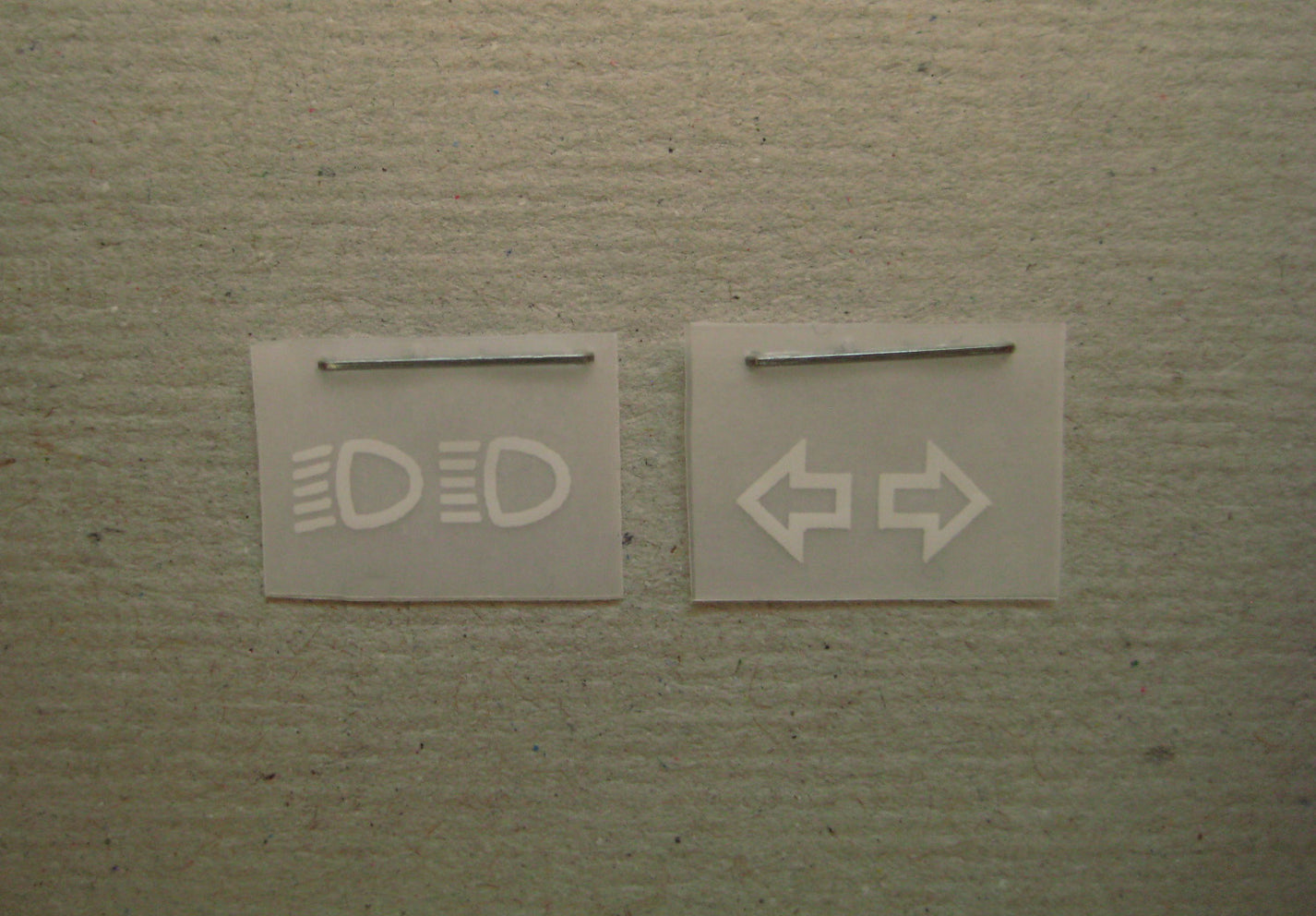 FJ40/FJ45/BJ40/BJ40/BJ45/FJ55 Turn Signal Stalk Decal Kit MoFaraz