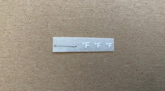 (°F) Degree Fahrenheit Decal Kit