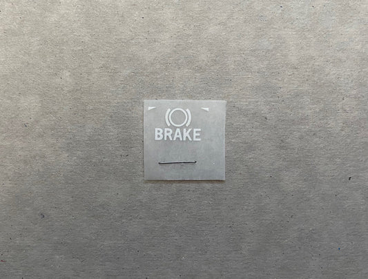 Brake Symbol Decal (40 series)