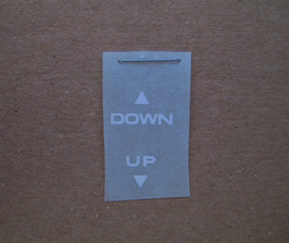 Miata NA Power Window Switch Decal Kit MoFaraz