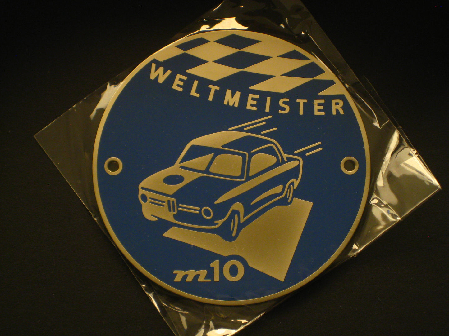 'Weltmeister' Badge BMW 2002