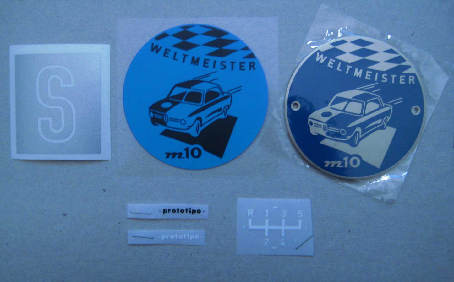 Weltmeister Badge + Decal Package